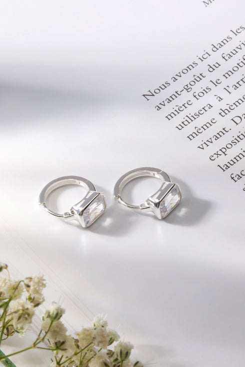 Cercei din argint Layla (Silver/Gold)